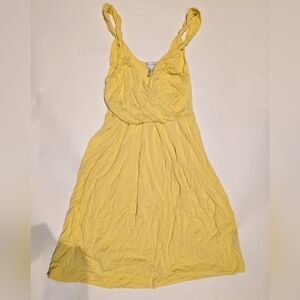 Dynamite Sunny Yellow Sundress